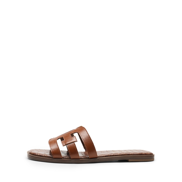 Comfort Slip Resistance Slide Sandals - BROWN-PU - 1