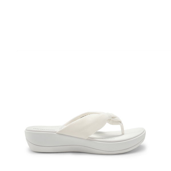 Comfortable Lightweight Anti-Slip Flip-Flops - WHITE - 1