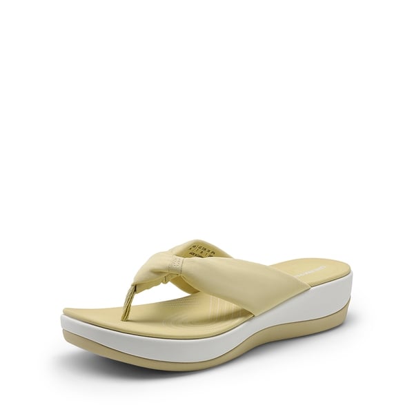 Comfortable Lightweight Anti-Slip Flip-Flops - BEIGE -  0