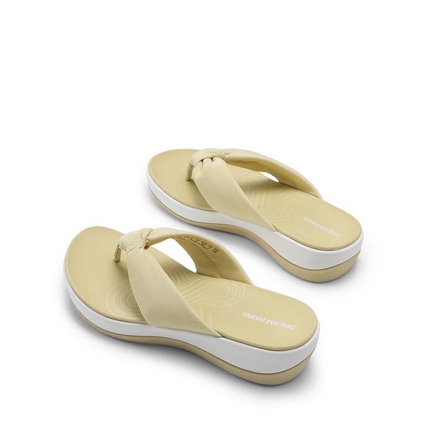 Comfortable Lightweight Anti-Slip Flip-Flops - BEIGE - 3