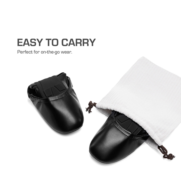 Women's Bendable Non-Slip Mary Jane Ballet Flats - BLACK - 4