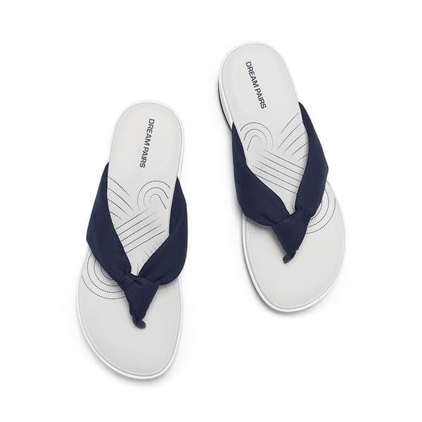 Comfortable Lightweight Anti-Slip Flip-Flops - NAVY - 4