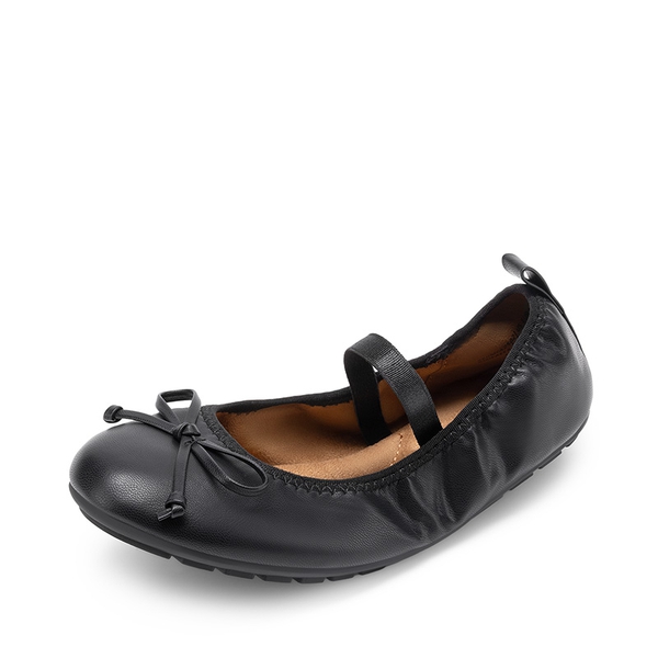 Girls’ Lightweight Versatile Ballet Flats - BLACK -  0