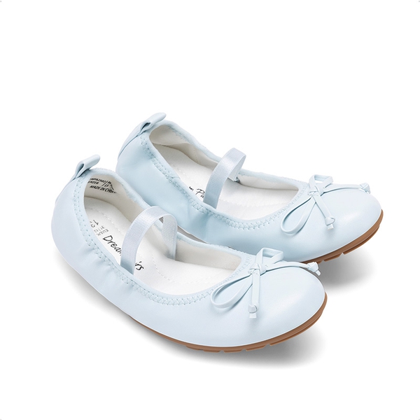 Girls’ Lightweight Versatile Ballet Flats - LIGHT BLUE - 4