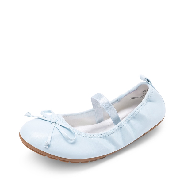 Girls’ Lightweight Versatile Ballet Flats - LIGHT BLUE -  0