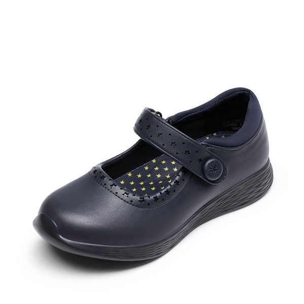 Girls’ Lightweight Star Cutout Mary Jane Shoes - NAVY -  0