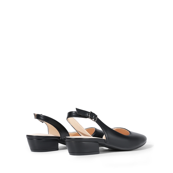 Women’s Chic Pointed Toe Slingback Pumps - BLACK - 3