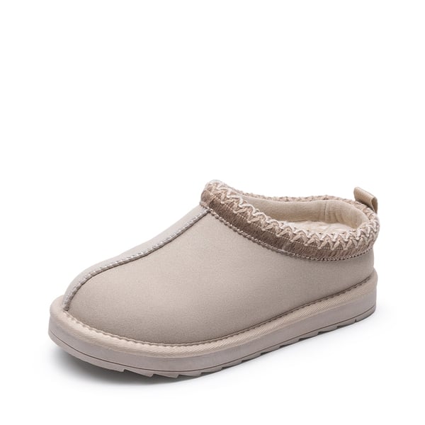 [FuzzyEasy Kid's  Slip-on] Winter Suede Slippers - SAND -  0