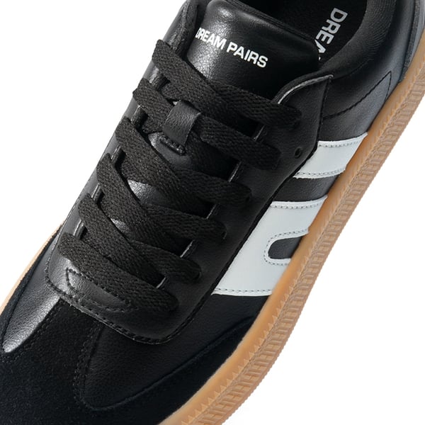 Women’s Retro Casual Walking Sneakers - BLACK - 2