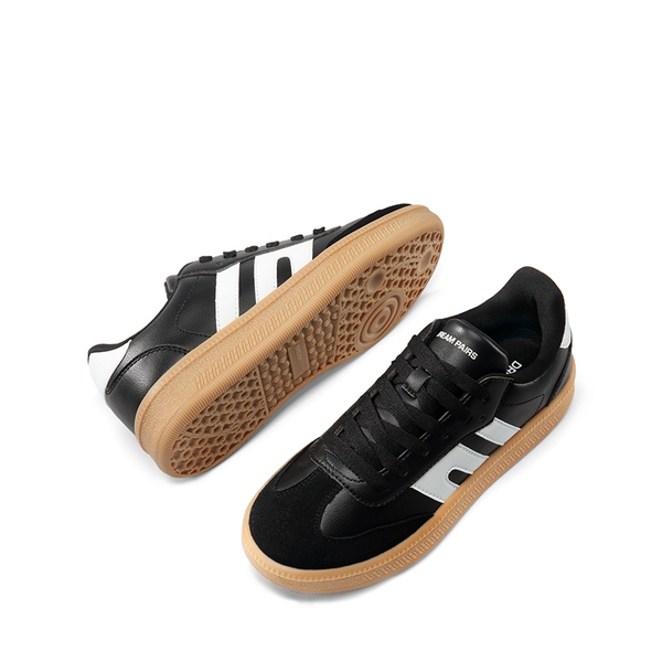 Women’s Retro Casual Walking Sneakers - BLACK - 4