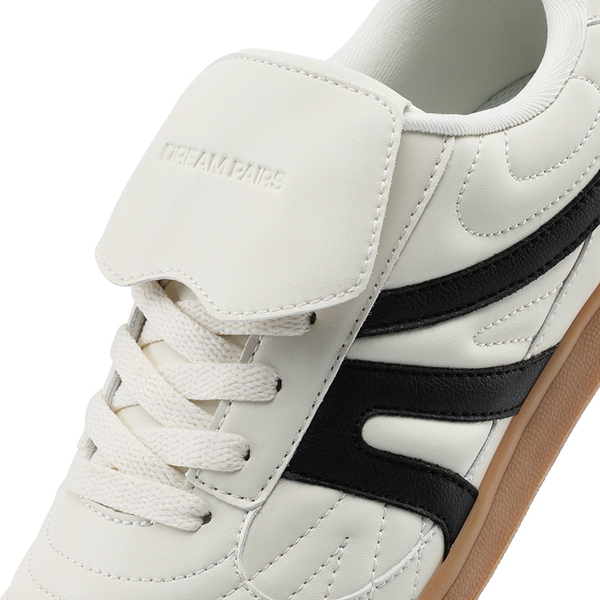 Women’s Fashion Statement Sneakers - WHITE - 4