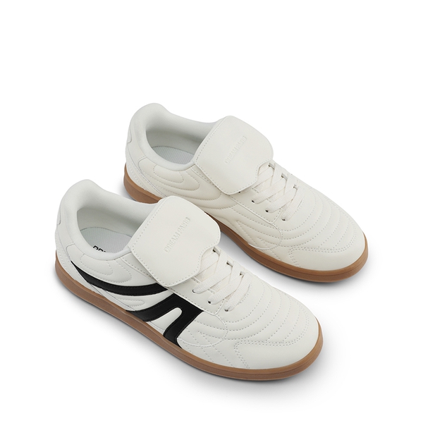 Women’s Fashion Statement Sneakers - WHITE - 2