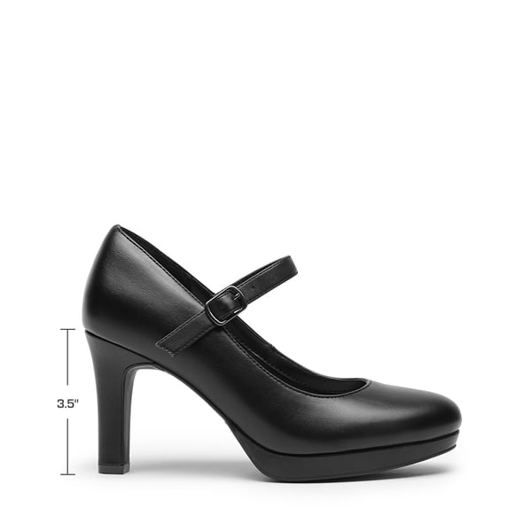 [Josephine] Mary Jane Platform Pumps - BLACK - 1