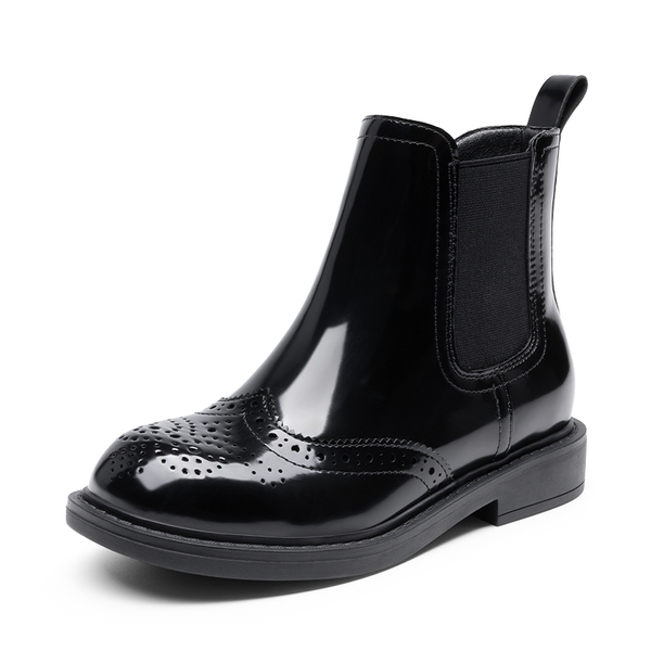 Women’s Inner Zipper Chelsea Boots - ALL BLACK -  0