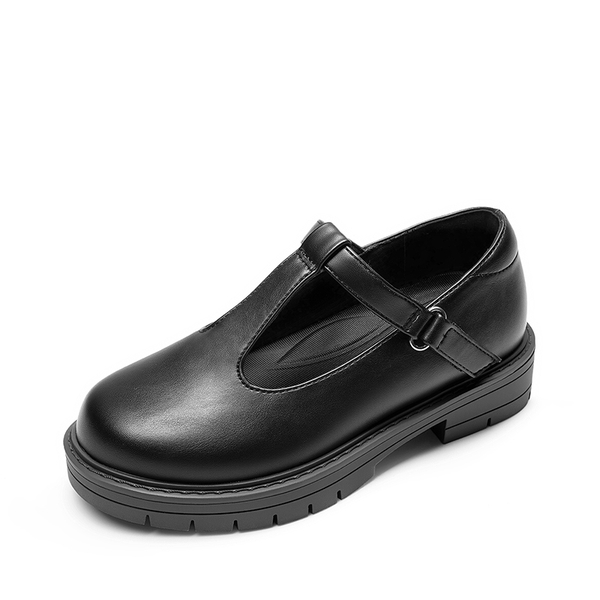 Girls’ Classic T-Strap Mary Janes - BLACK -  0