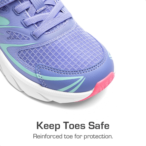 Kids’ Sporty Mesh Sneakers - PURPLE - 2