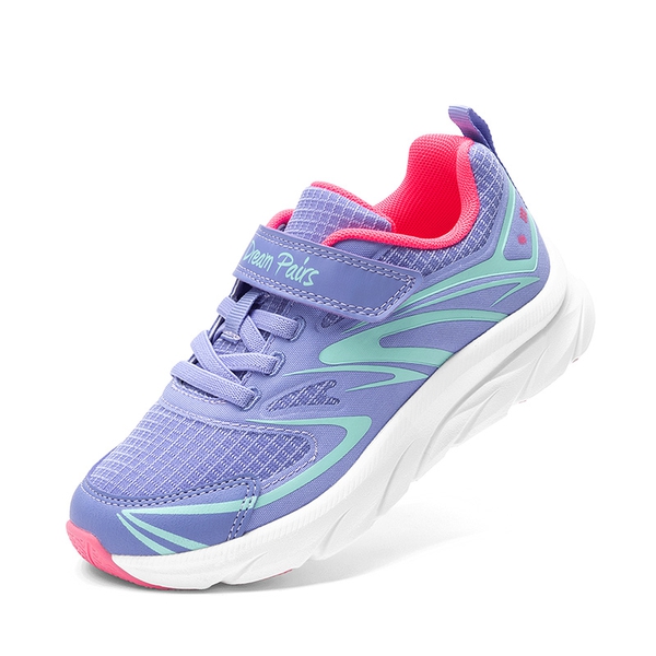 Kids’ Sporty Mesh Sneakers - PURPLE -  0