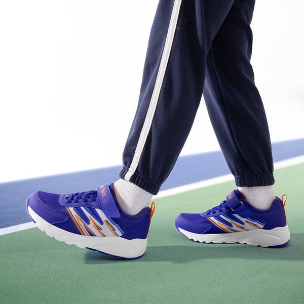 Kids’ Lightweight Reinforced Toe Sneakers - NAVY - 5