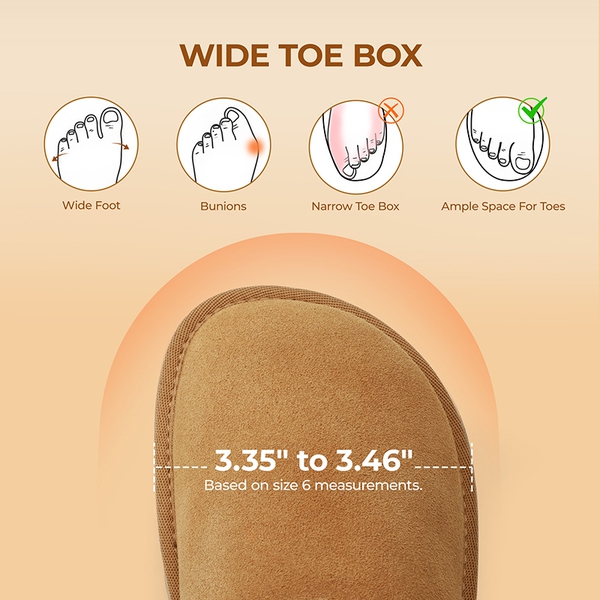 Women’s Suede Faux Fur Warm Winter Snow Boots - CHESTNUT - 5