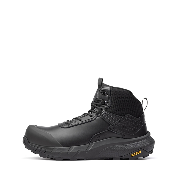 Men’s Lightweight Waterproof Nano Toe Work Boots - BLACK - 1
