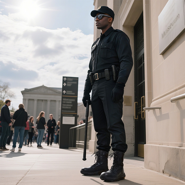 Men’s Nano Composite Toe Electrical Hazard Work Boots - BLACK - 6