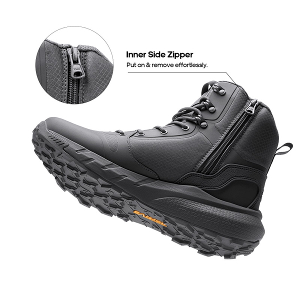 Men's Lightweight Military Tactical Boots - GREY - 3