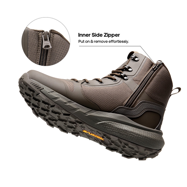 Men's Lightweight Military Tactical Boots - BROWN - 3