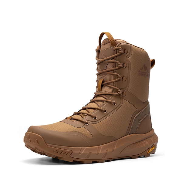 Men’s High-Top Tactical Combat Boots - COYOTE - 1