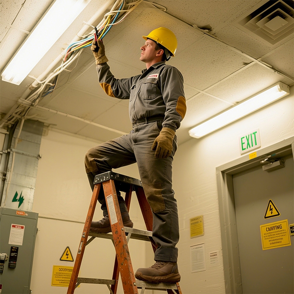 Men’s Nano Composite Toe Safety Work Boots - COYOTE - 6