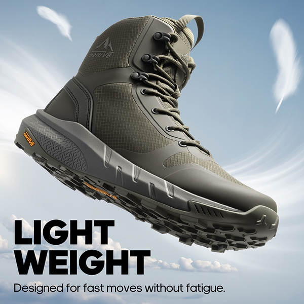 Men's Lightweight Military Tactical Boots - ARMY GREEN - 3