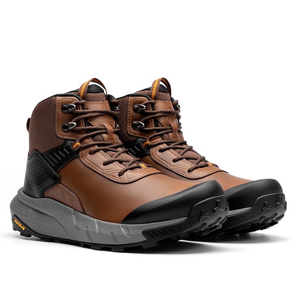Men's Waterproof Military Tactical Work Boots - BROWN - 2