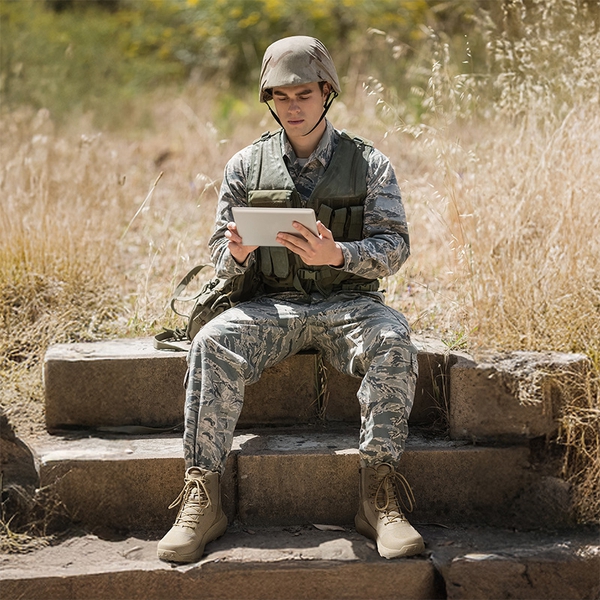 Men’s Quick-Deployment Breathable Tactical Boots - SAND - 7