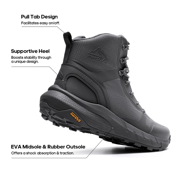 Men's Lightweight Military Tactical Boots - GREY - 1
