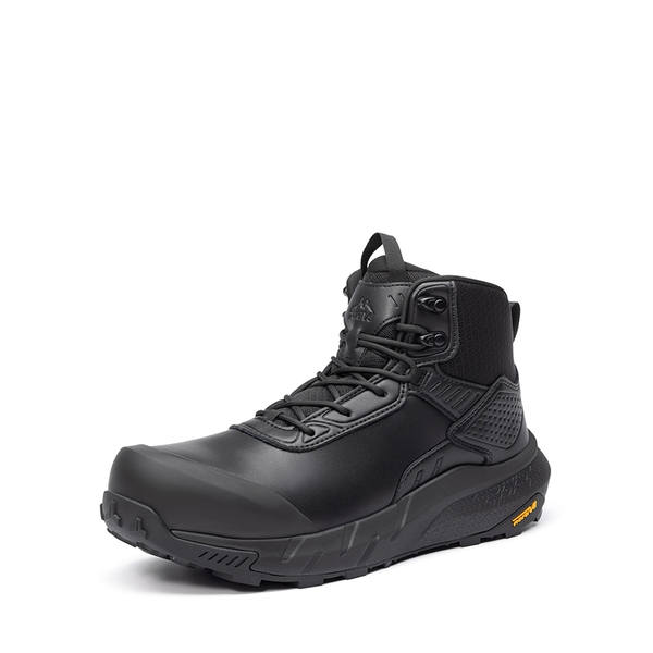 Men’s Lightweight Waterproof Nano Toe Work Boots - BLACK -  0