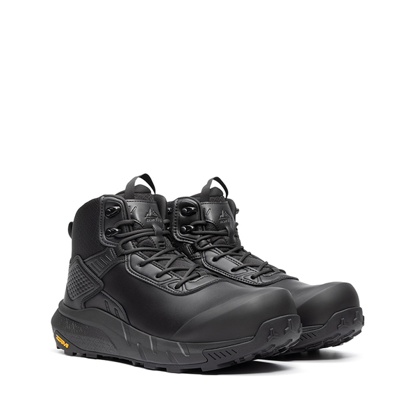 Men’s Lightweight Waterproof Nano Toe Work Boots - BLACK - 2