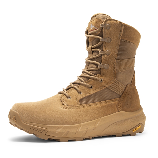 Men’s Tactical Combat Work Boots - COYOTE -  0