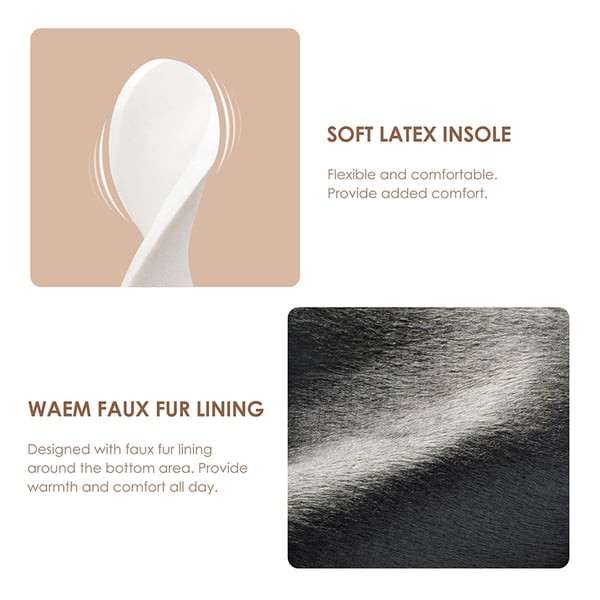 Laurence Chunky Heel Thigh High Boots - GREY - 3