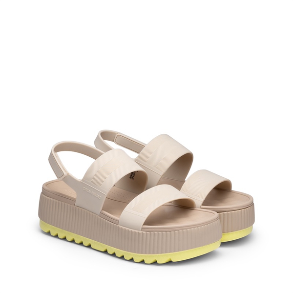 Comfortable Summer Beach Wedge Sandals - SAND - 4
