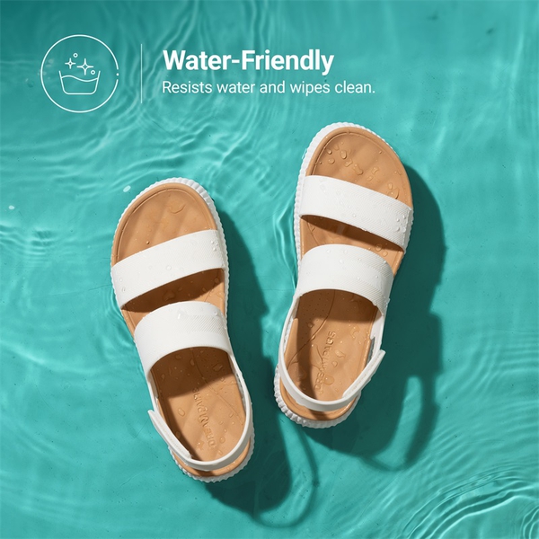 Comfortable Summer Beach Wedge Sandals - WHITE - 8