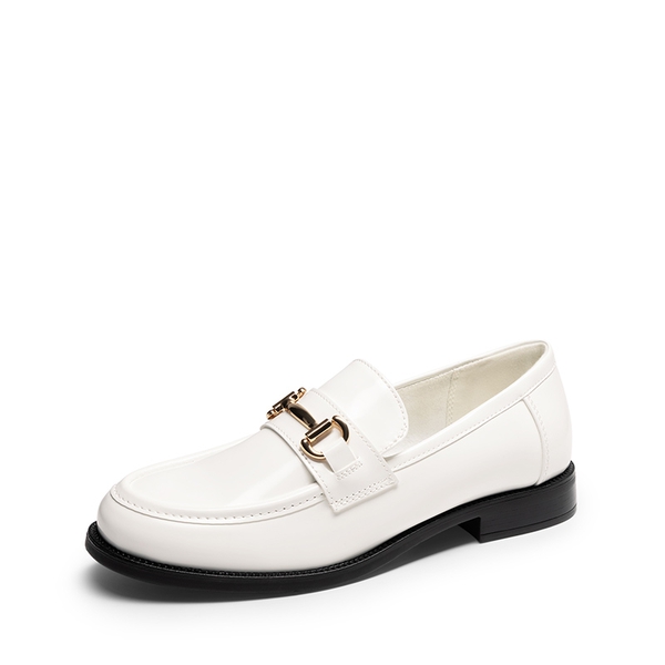 Women's Casual Dressy Loafers - WHITE -  0