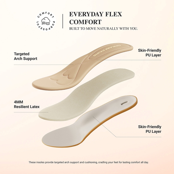 Ascenda Women’s Comfort Mary Jane Shoes - RED - 7