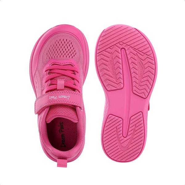 Kids’ Wide Toe Box Running Shoes - ROSE RED - 5
