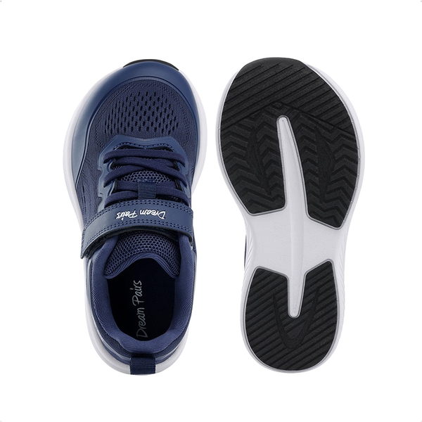 Kids’ Wide Toe Box Running Shoes - DARK BLUE - 5