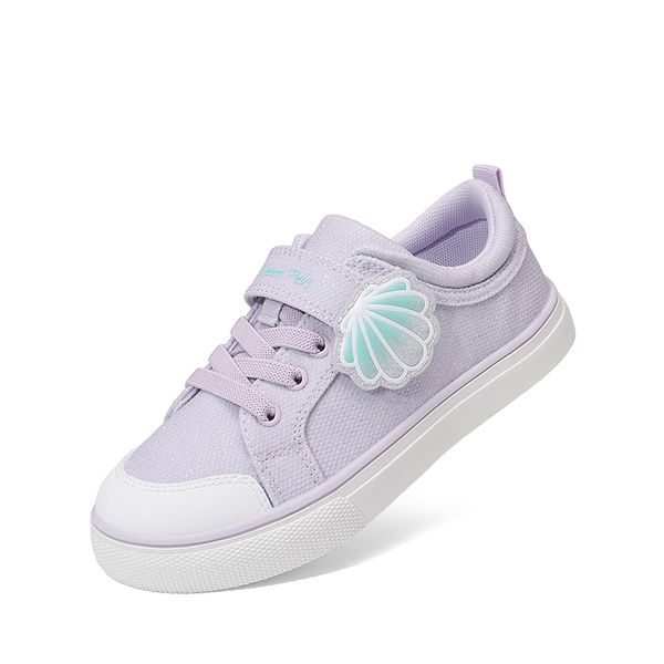 Toddler Girls’ Protective Rubber Toe Sneakers  - PURPLE -  0