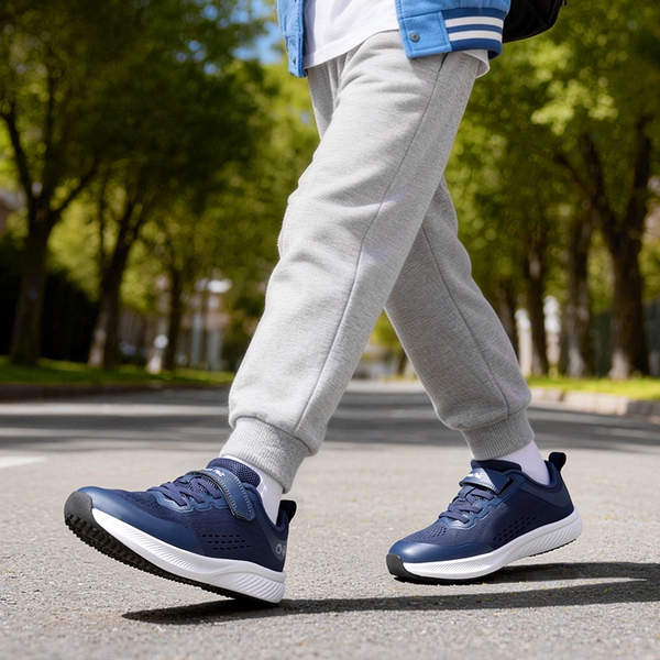 Kids’ Wide Toe Box Running Shoes - DARK BLUE - 1