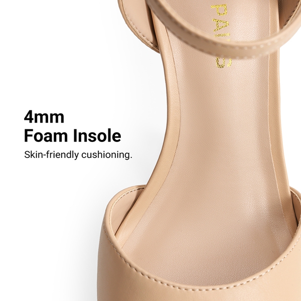 Women’s Platform Stiletto Heels with Cushioned Insole - NUDE - 6