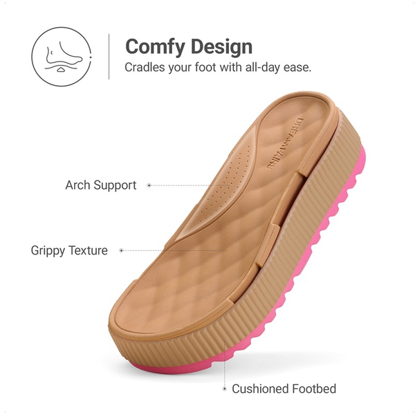 Women’s Lightweight Water-Resistant Sandals - CAMEL - 4
