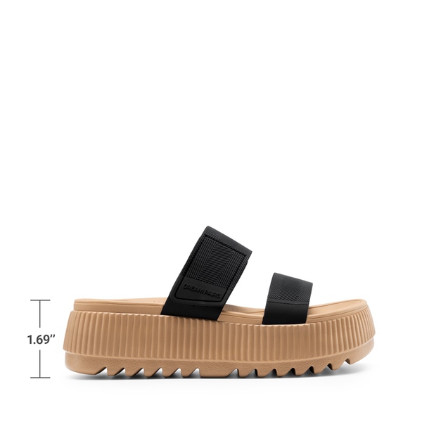 Women’s Lightweight Water-Resistant Sandals - BLACK - 3