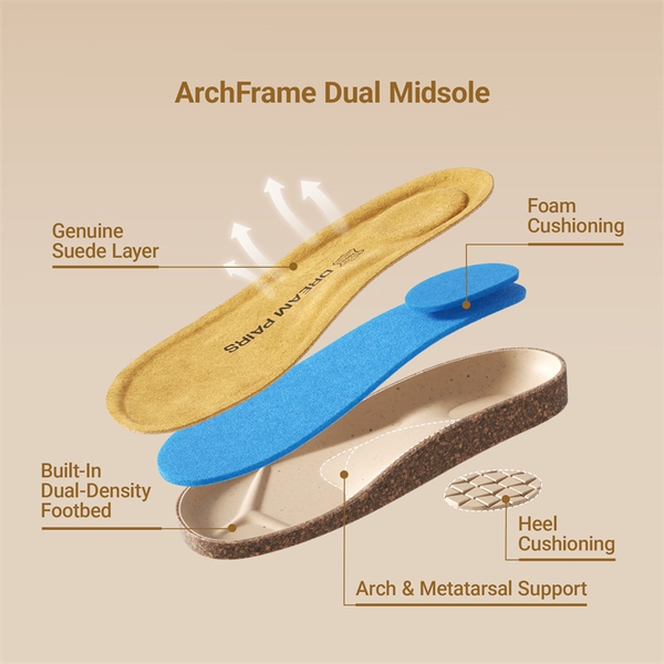 Women’s Platform Slide Sandals - BLACK - 6