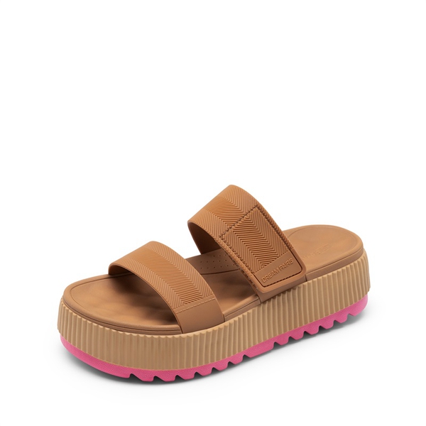 Women’s Lightweight Water-Resistant Sandals - CAMEL -  0